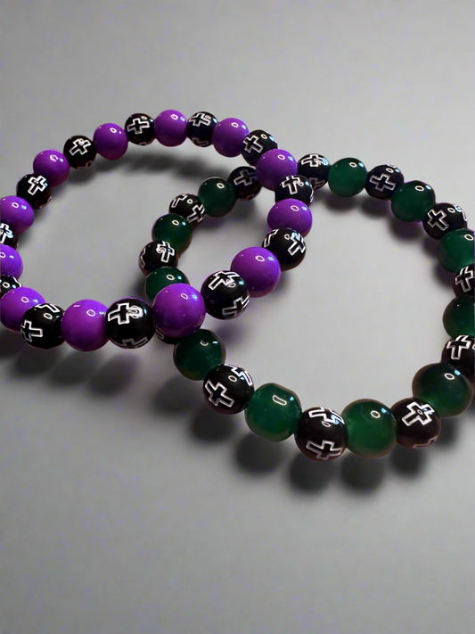 Custom Crossbead Bracelet