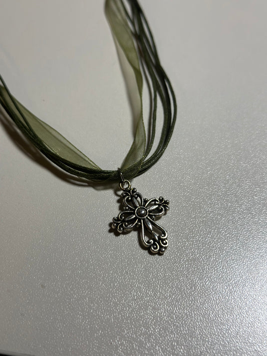 Olive Green Necklace